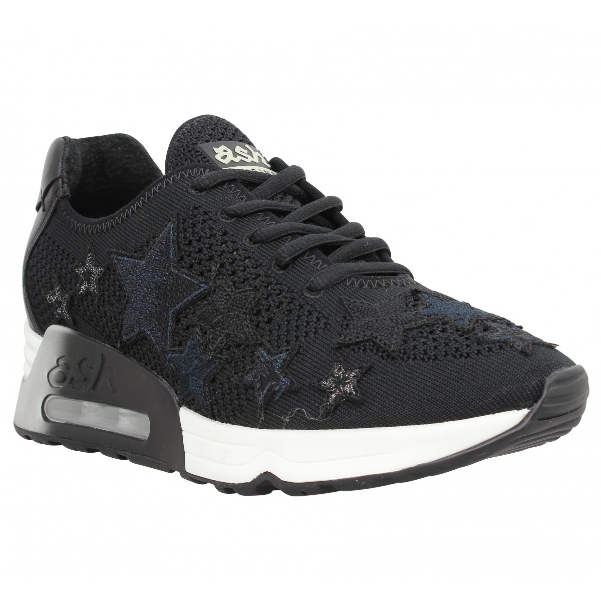 Basket ash femme noir top
