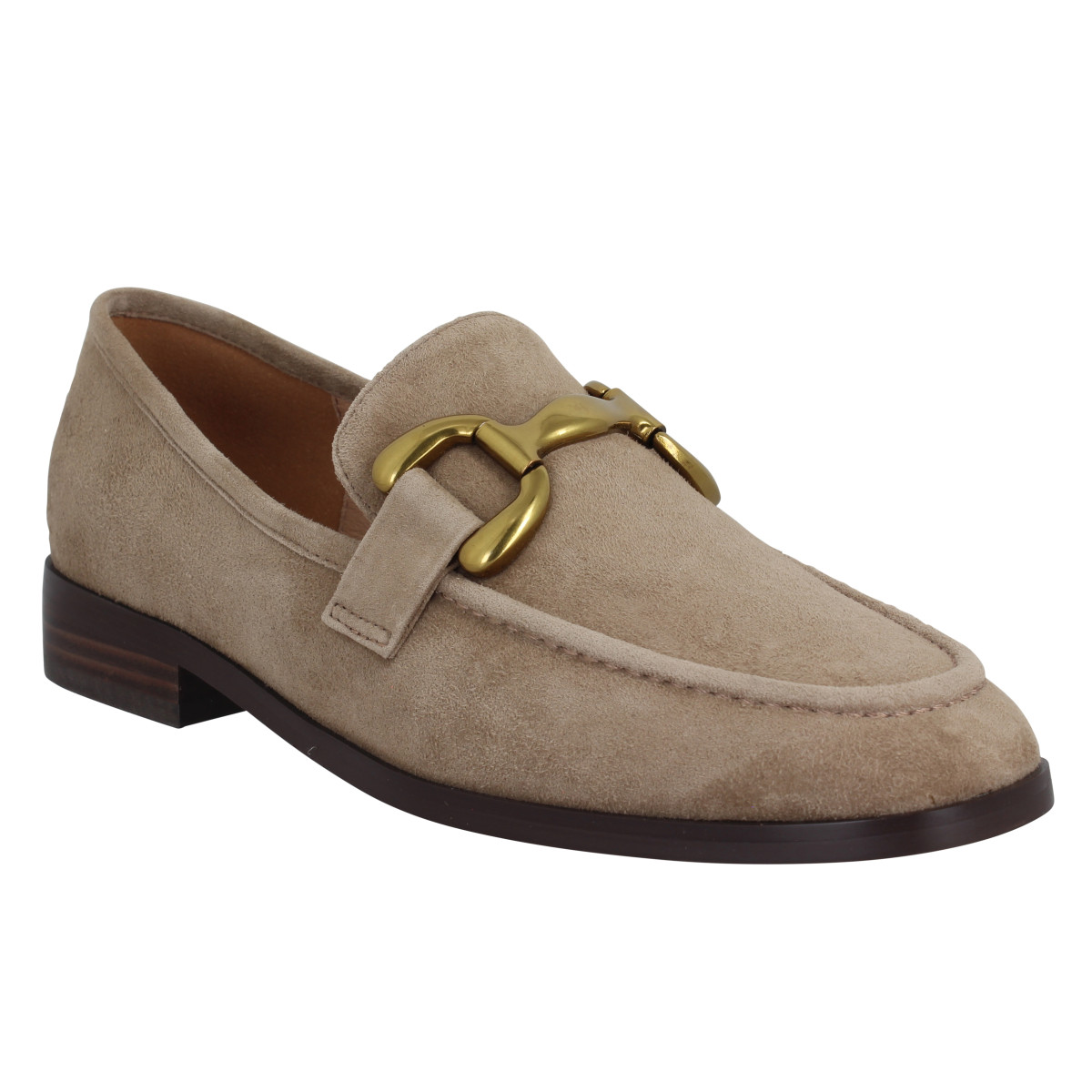 Mocassins BIBI LOU 572 velours Femme Taupe