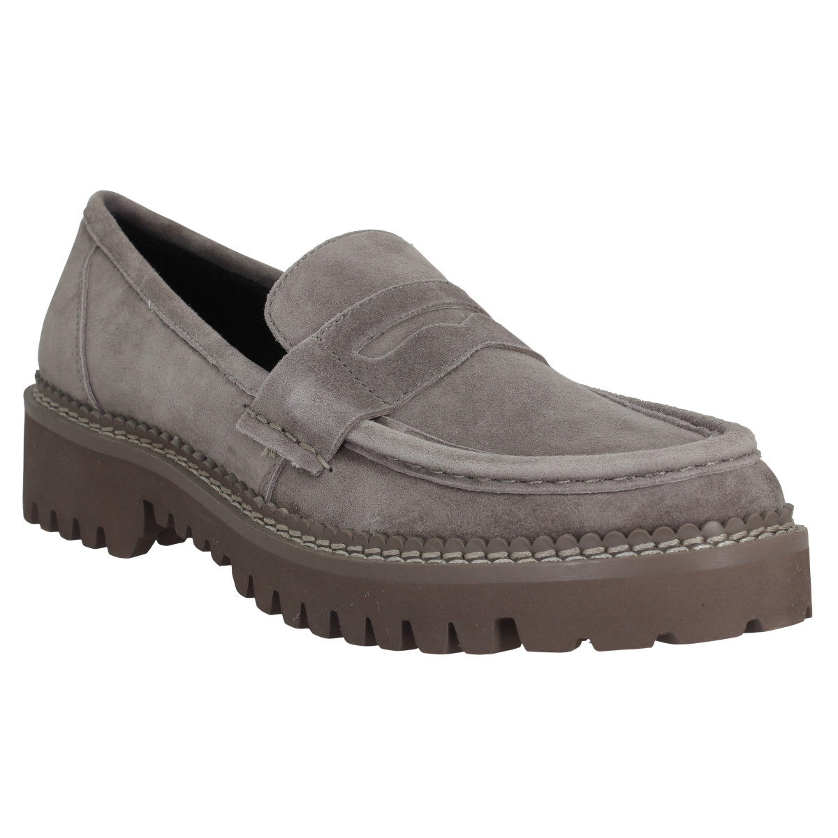 Mocassins BIBI LOU 578 velours Femme Gris