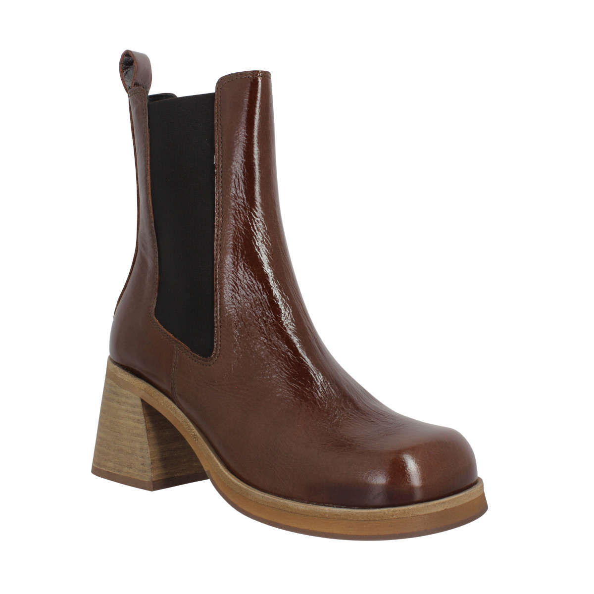 Bottines BILLI BI A4276 cuir naplak Femme Marron