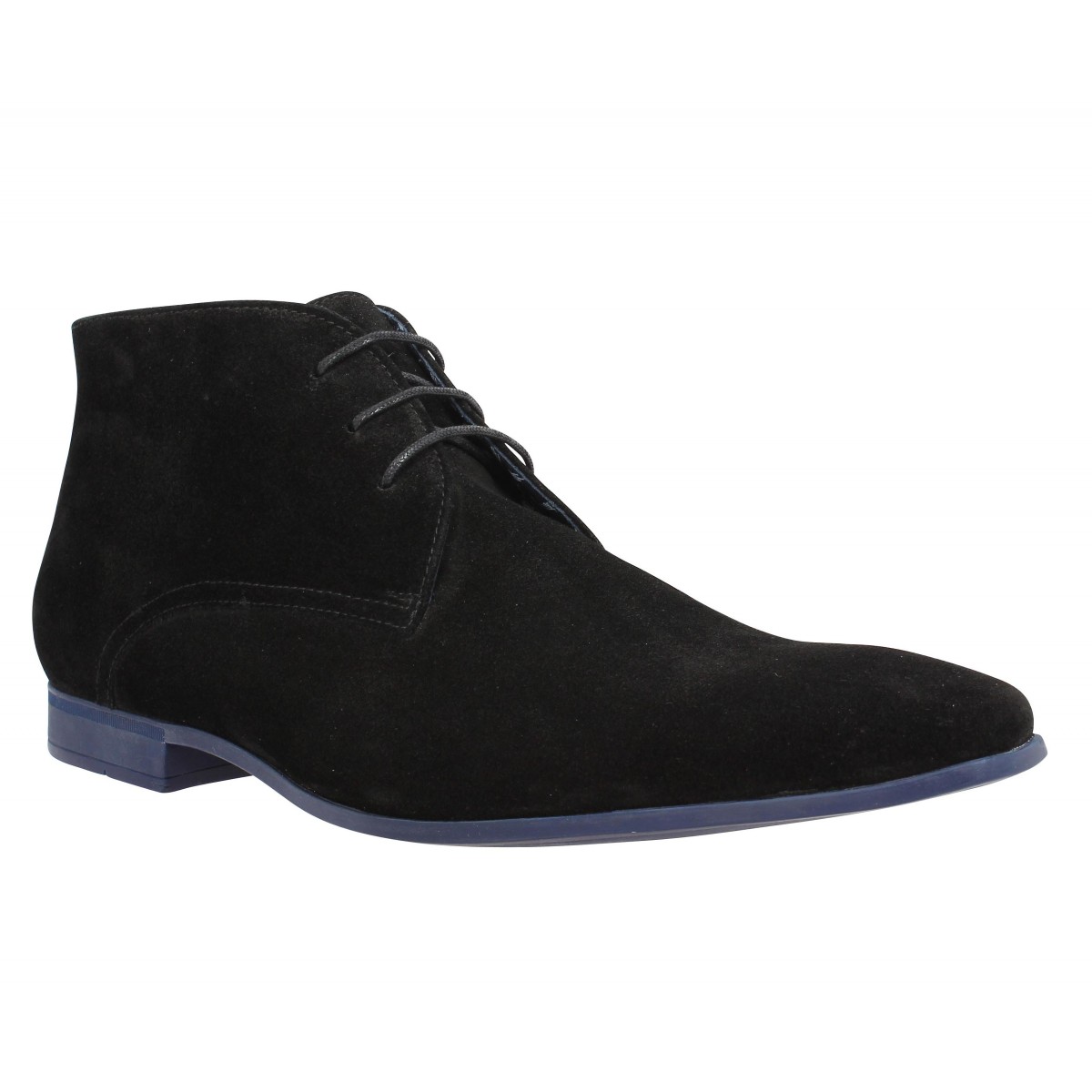 Bottines BILLTORNADE Fever velours Homme Noir