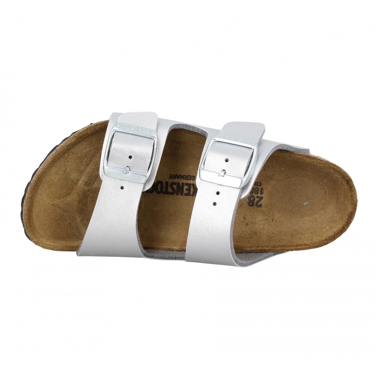 birkenstock arizona argent