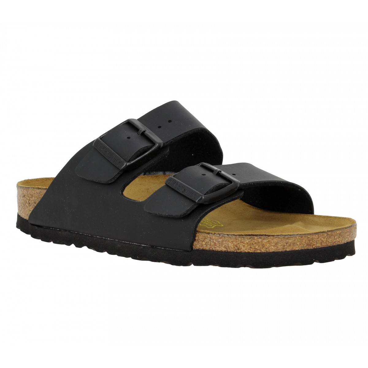 Mules BIRKENSTOCK Arizona birko flor Femme Noir