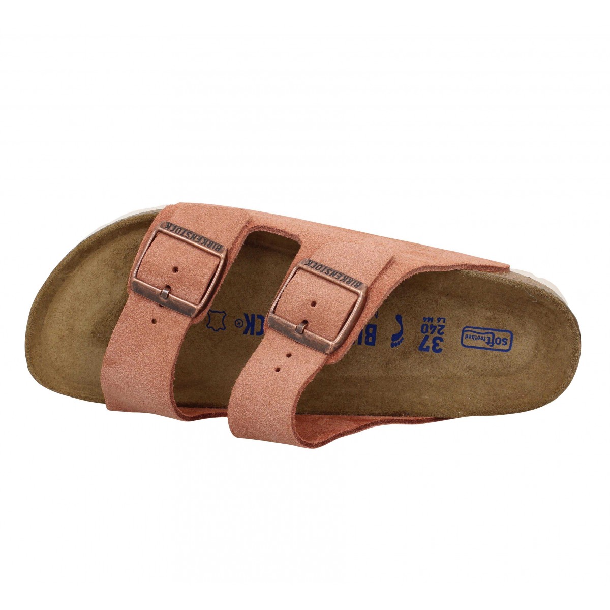 birkenstock arizona earth red suede