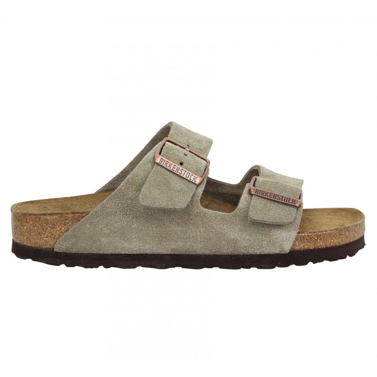Toutes nos marques Birkenstock arizona suede femme taupe femme