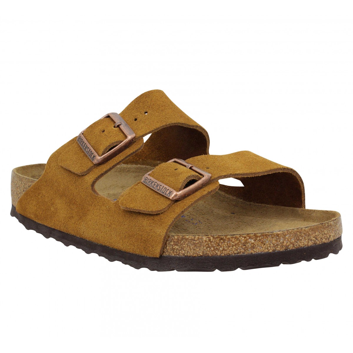 Birkenstock arizona suede homme mink homme Fanny chaussures