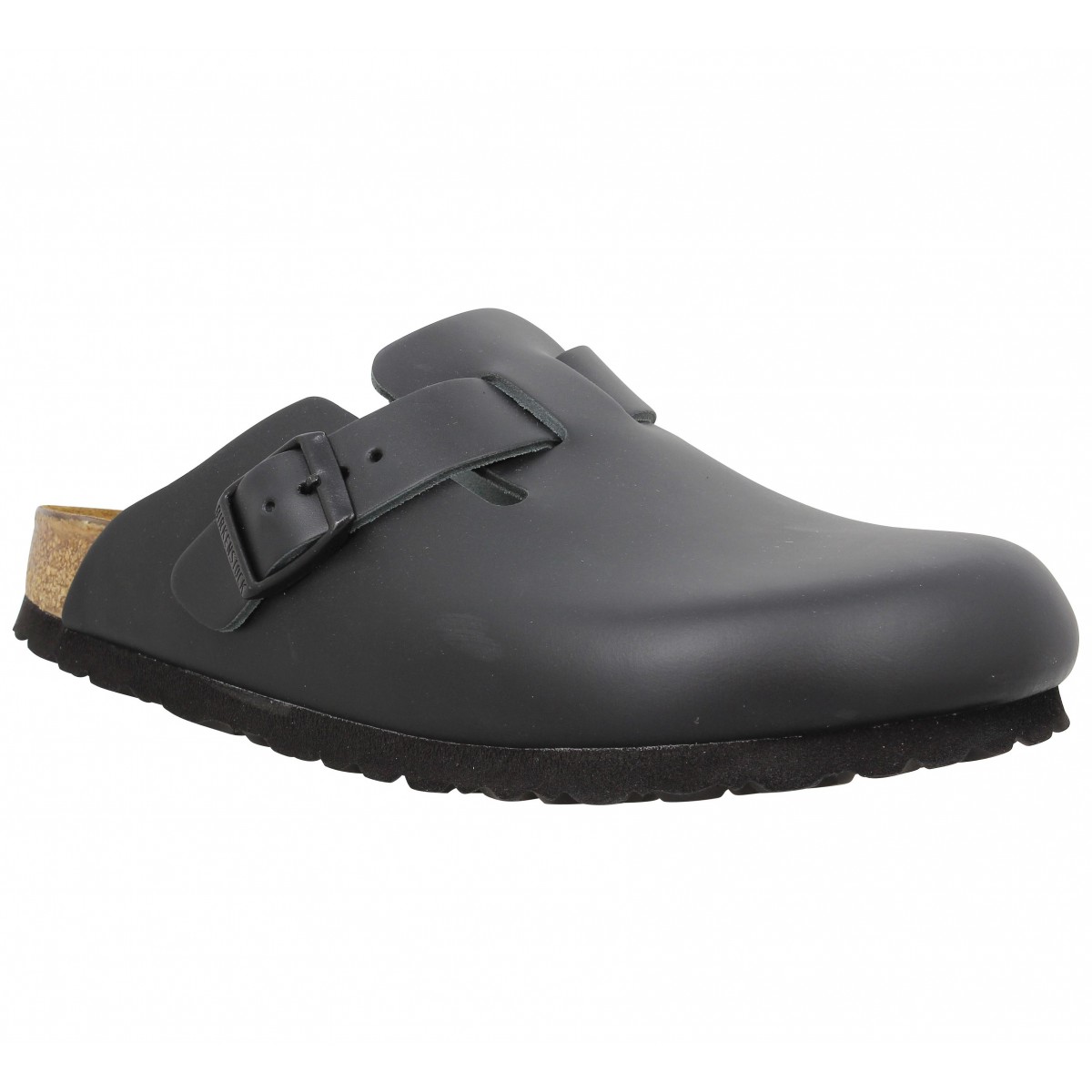 BIRKENSTOCK Boston cuir Femme-36-Noir