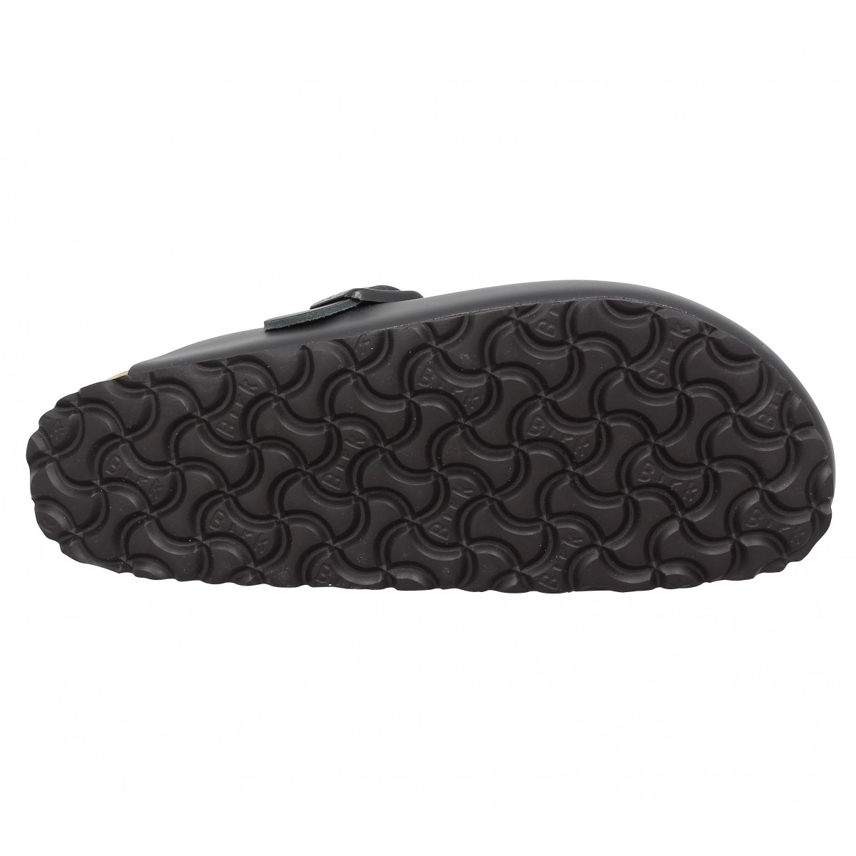 Birkenstock boston cuir homme noir homme Fanny chaussures