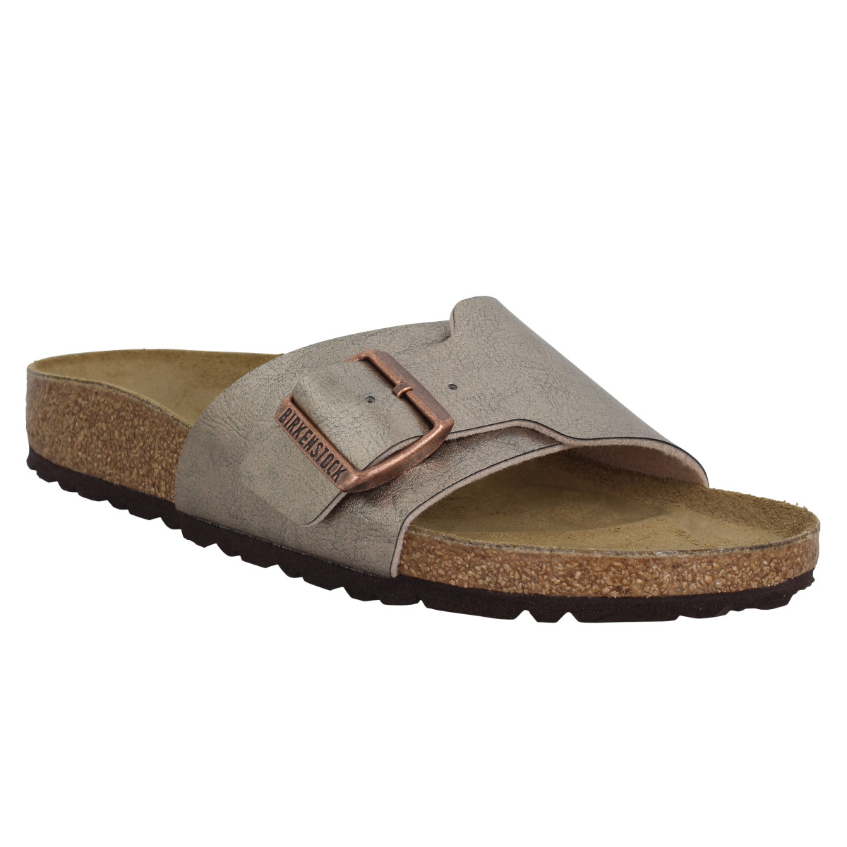 Mules BIRKENSTOCK Catalina Birko Flor Femme Graceful Taupe