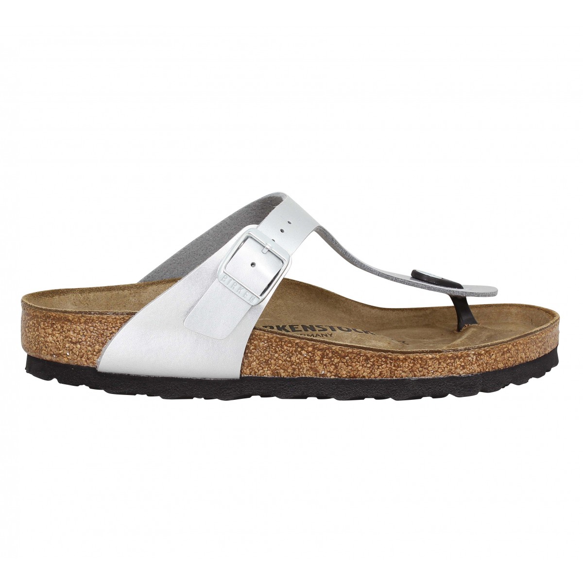 birkenstock argenté homme