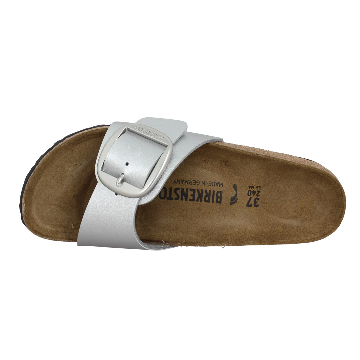 Madrid big 2025 buckle silver