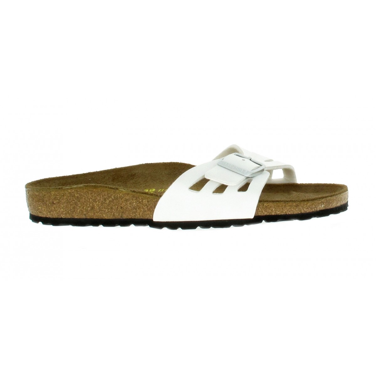 Nu-pieds BIRKENSTOCK Molina birko flor Femme Blanc
