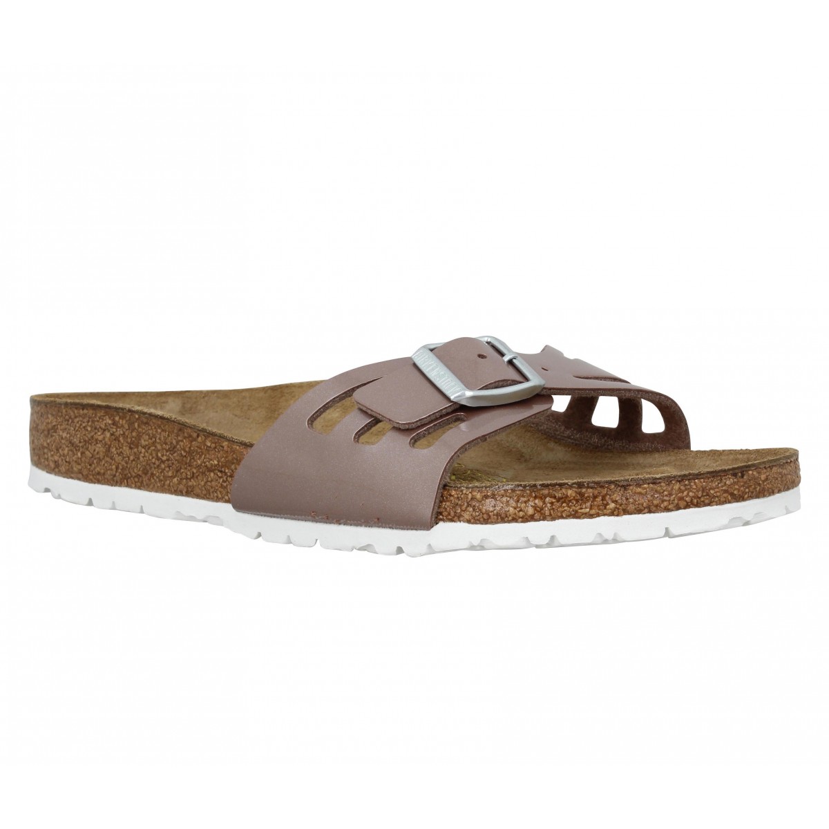 Nu-pieds BIRKENSTOCK Molina Birko Flor Pearly Femme Hazel