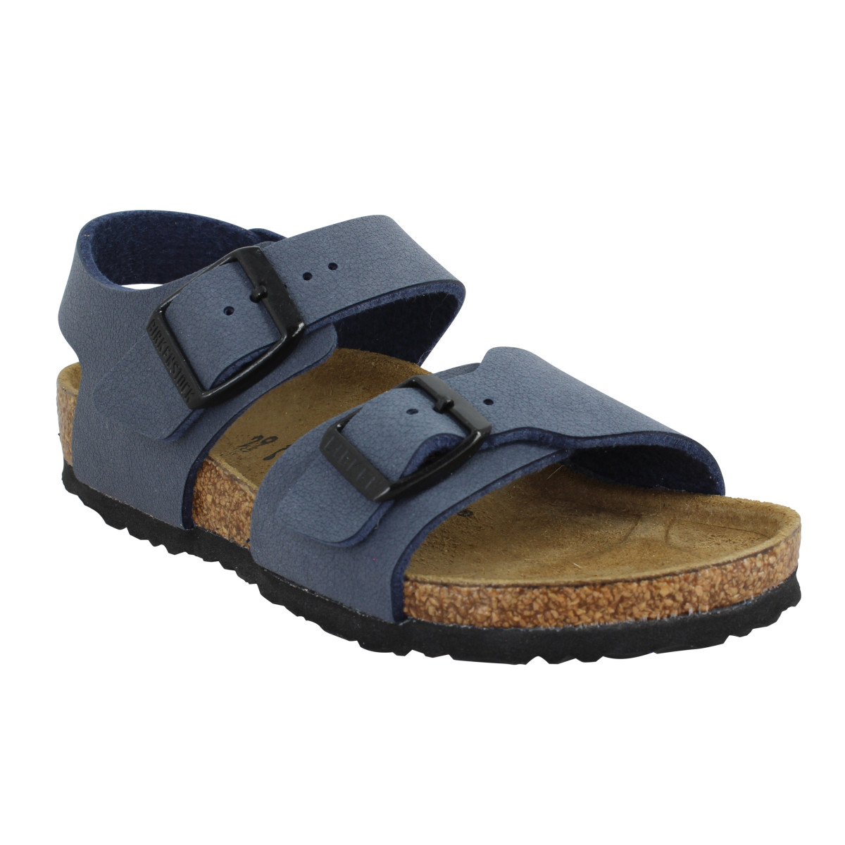 Sandales BIRKENSTOCK New York Birko Flor Enfant Navy