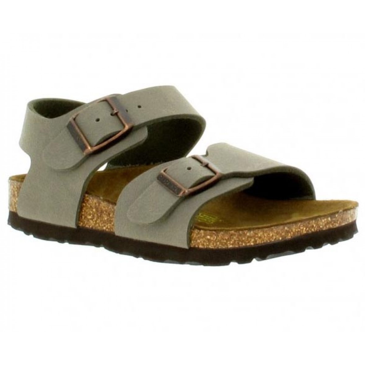 Sandales BIRKENSTOCK New York Enfant Stone