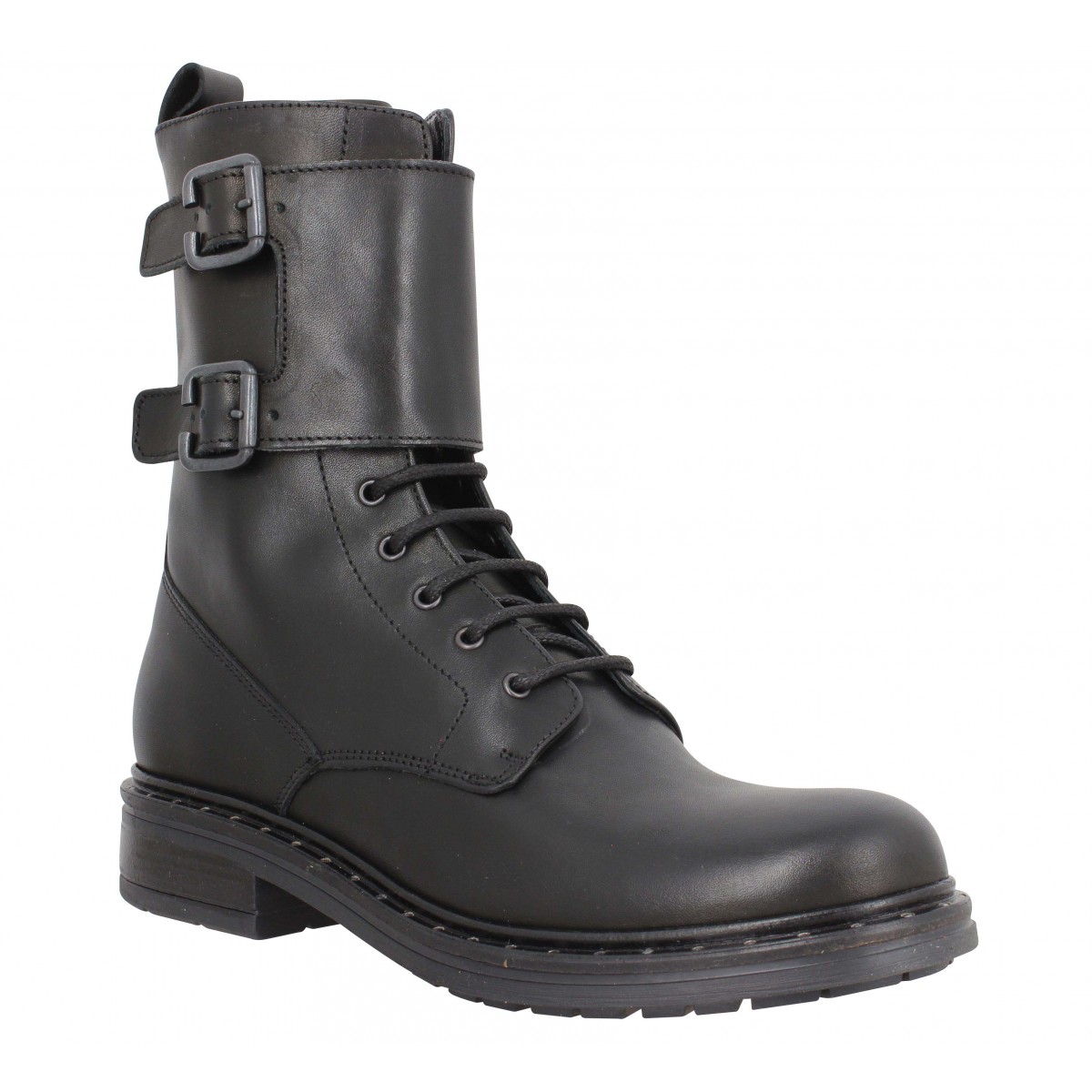rangers femme cuir