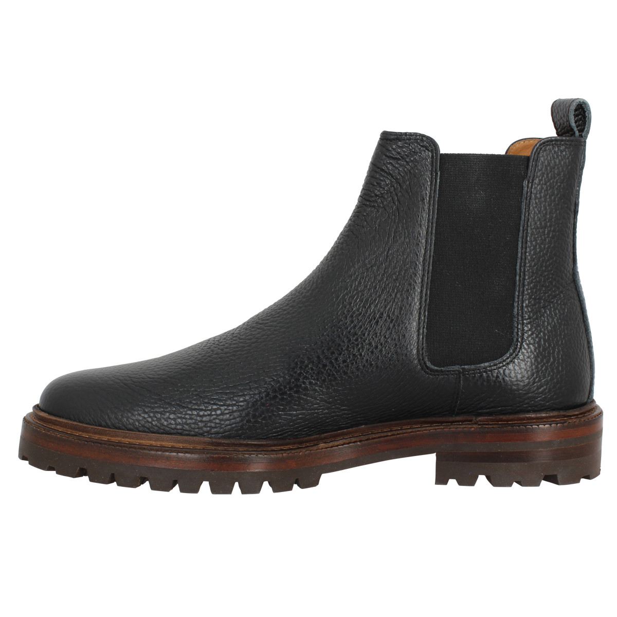 Bobbies fargo cuir graine homme caviar homme Fanny chaussures