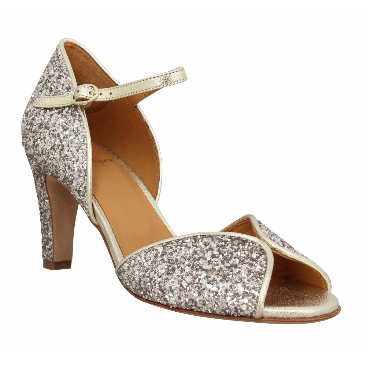 Chaussure sale paillette femme