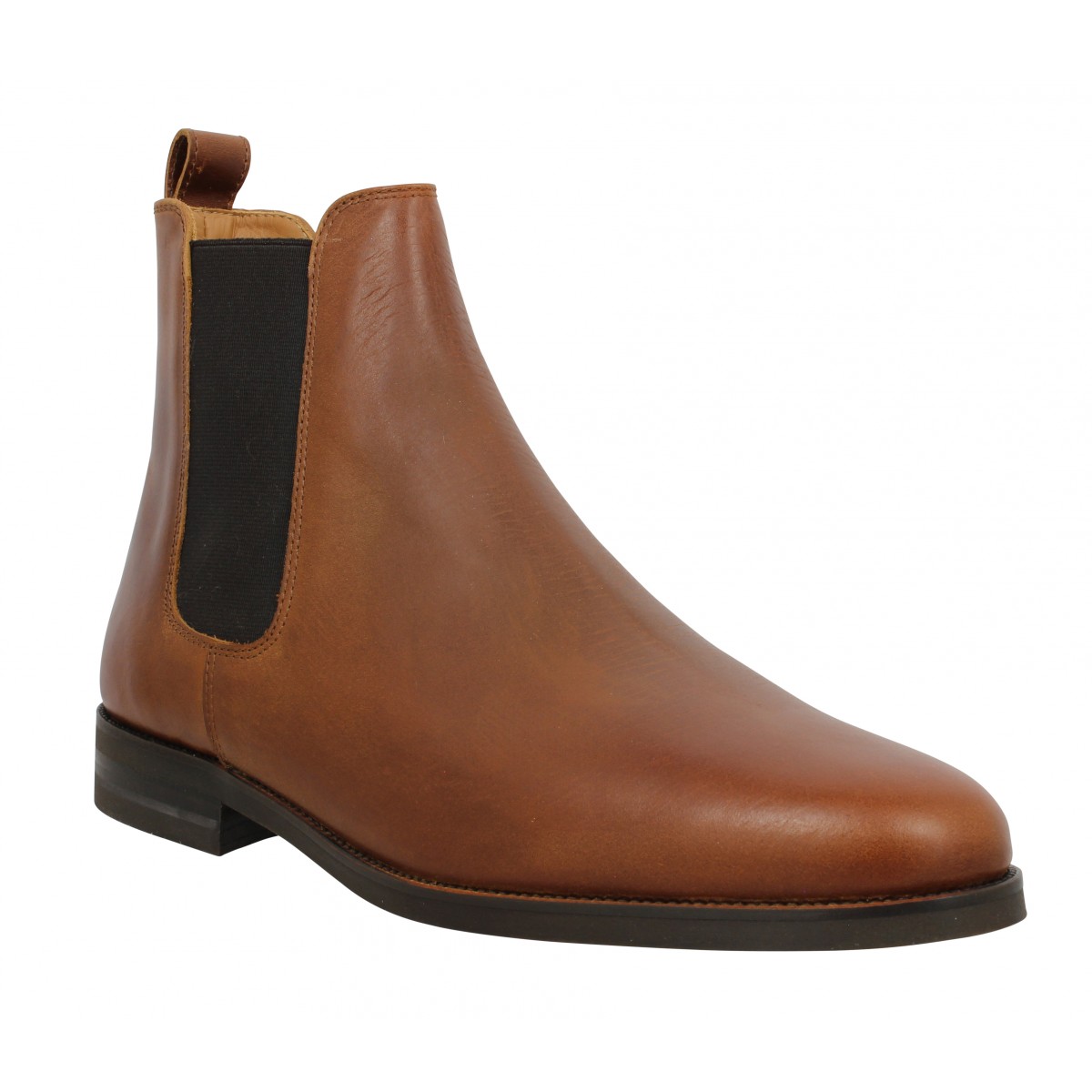 Bottines BOBBIES Jude cuir Homme Armagnac