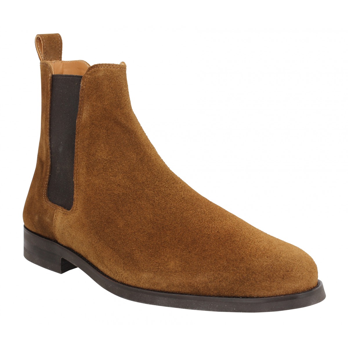 BOBBIES Jude suede Homme-40-Tabac