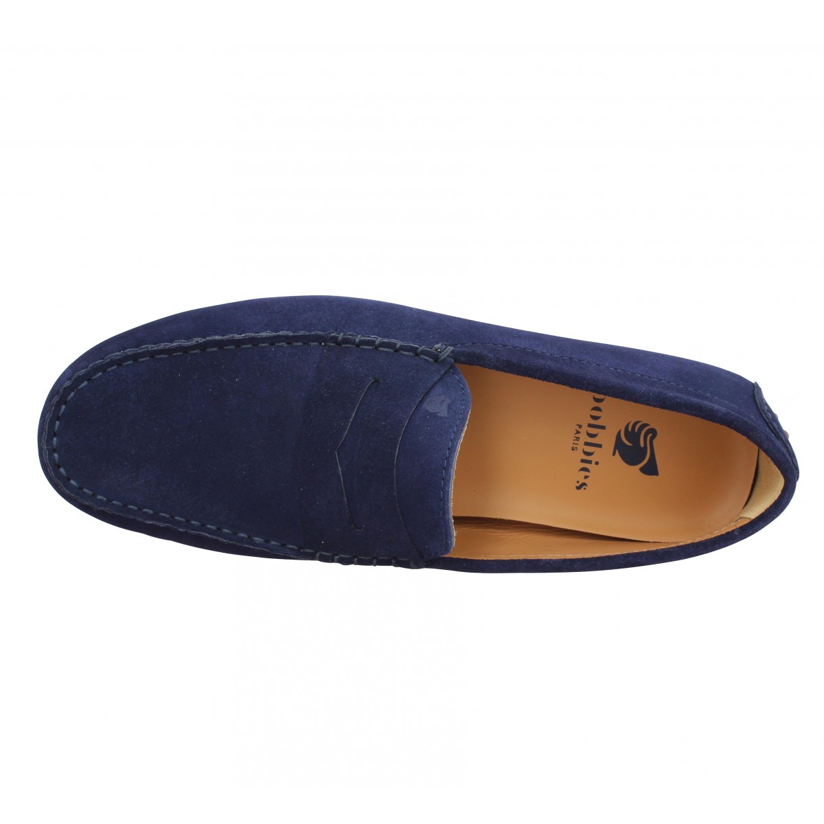 BOBBIES Lewis suede Homme Bleu Marine