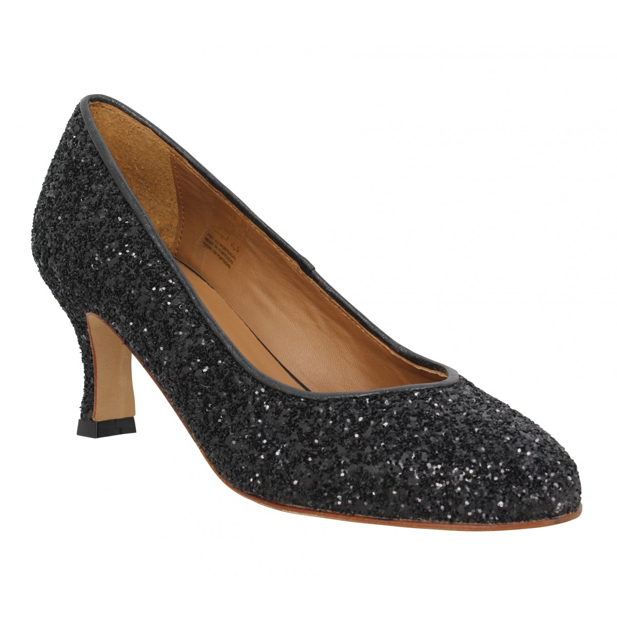 Bobbies Femme Maya Paillettes -39-noir...