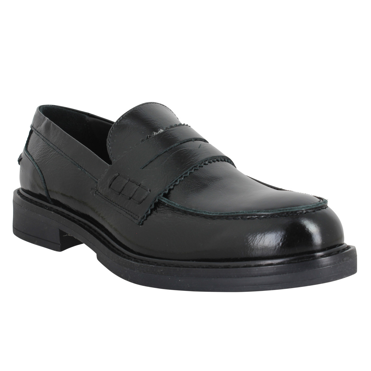 Mocassins BRUNO PREMI 101 cuir Femme Noir