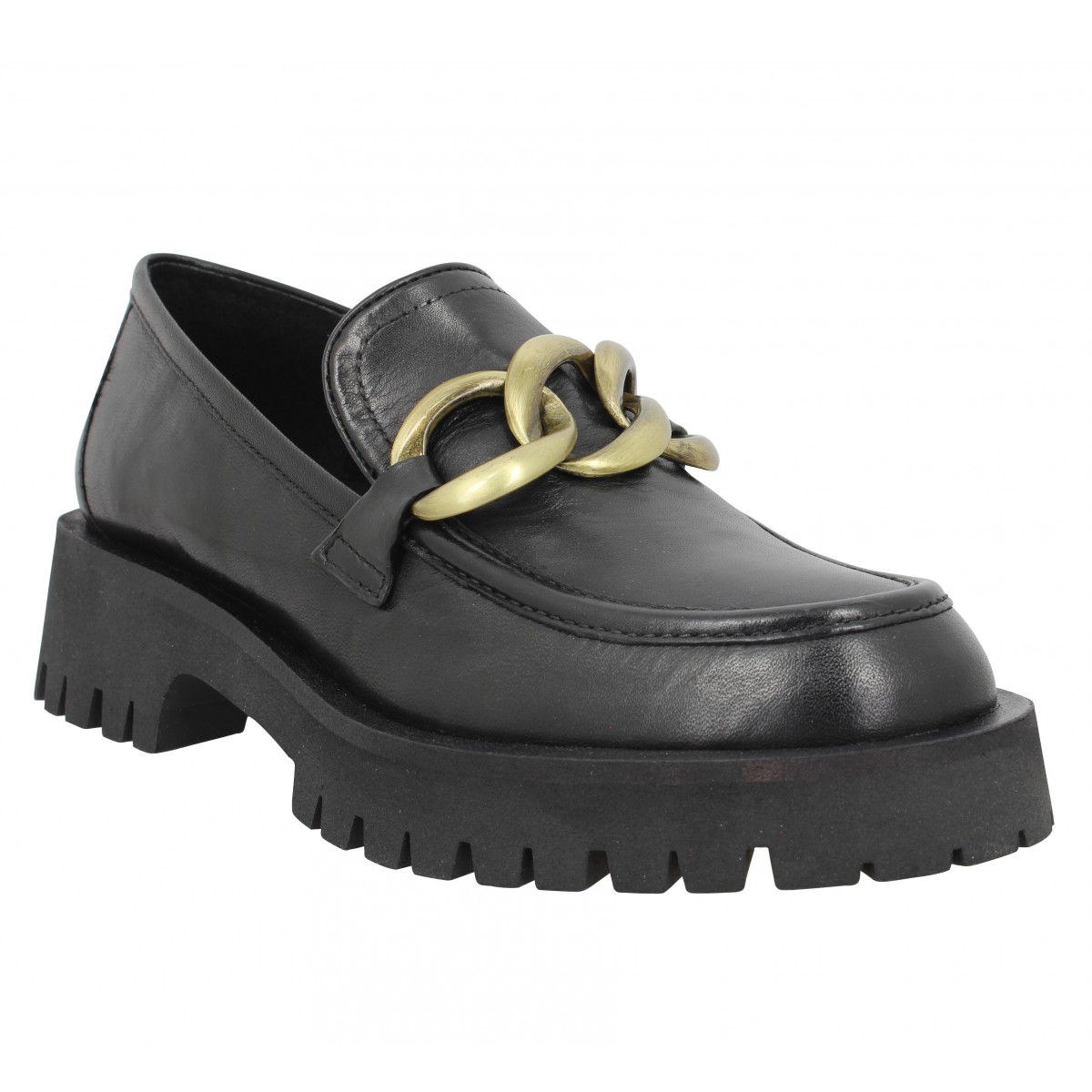 Chaussures Bruno premi 102 cuir femme noir femme Fanny chaussures