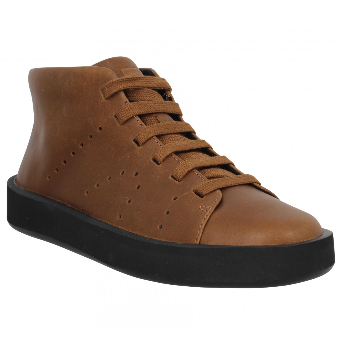 Camper courb cuir homme marron homme | Fanny chaussures