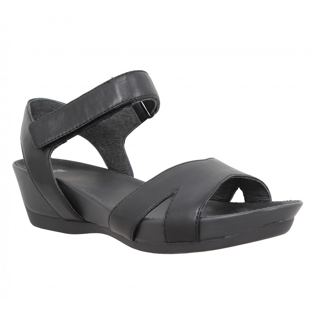 Sandales talons CAMPER Micro 20116 cuir Femme Noir