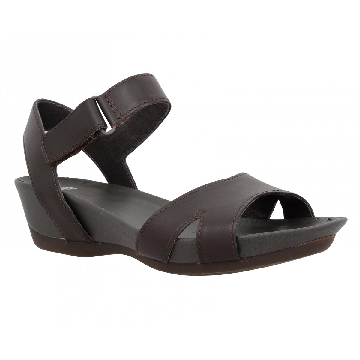 Sandales talons CAMPER Micro 22555 cuir Femme Marron