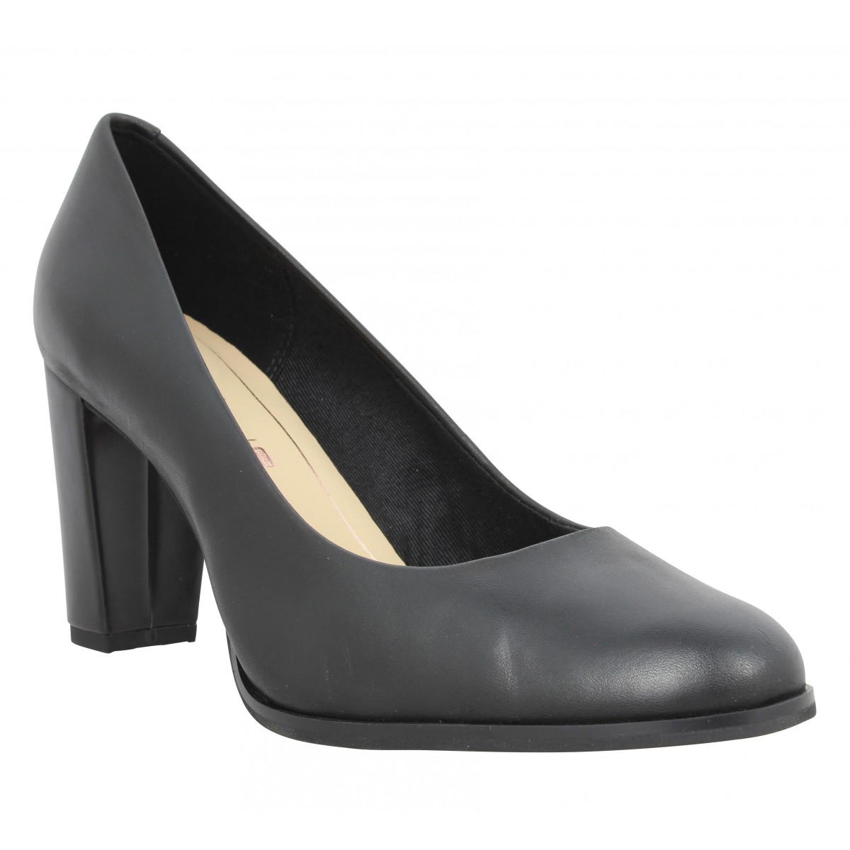 escarpin noir clarks