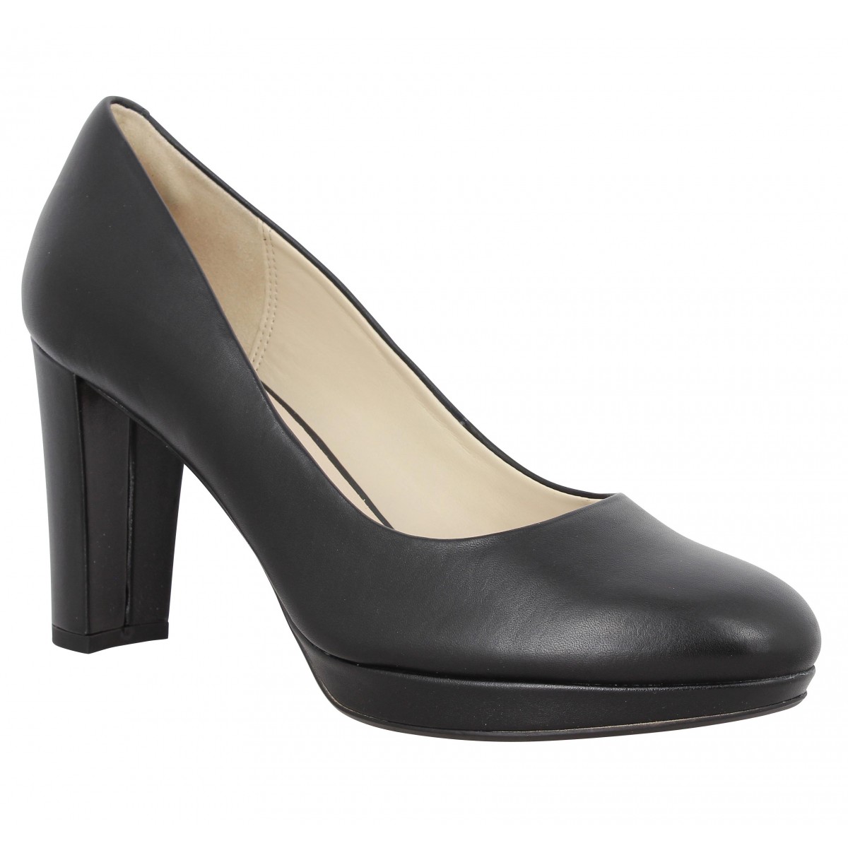 escarpin noir clarks