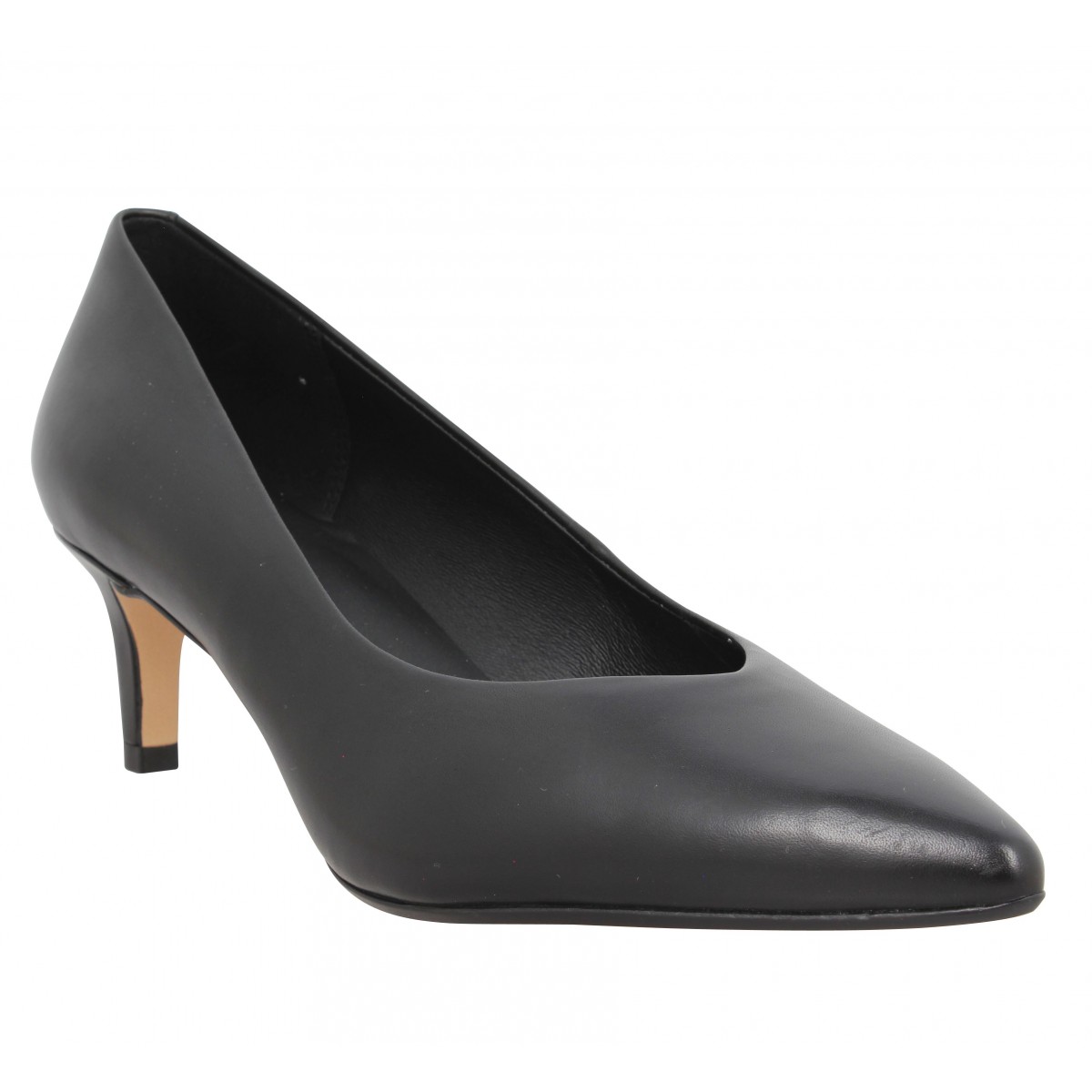 CLARKS Laina55 Court2 cuir Femme-41-Noir