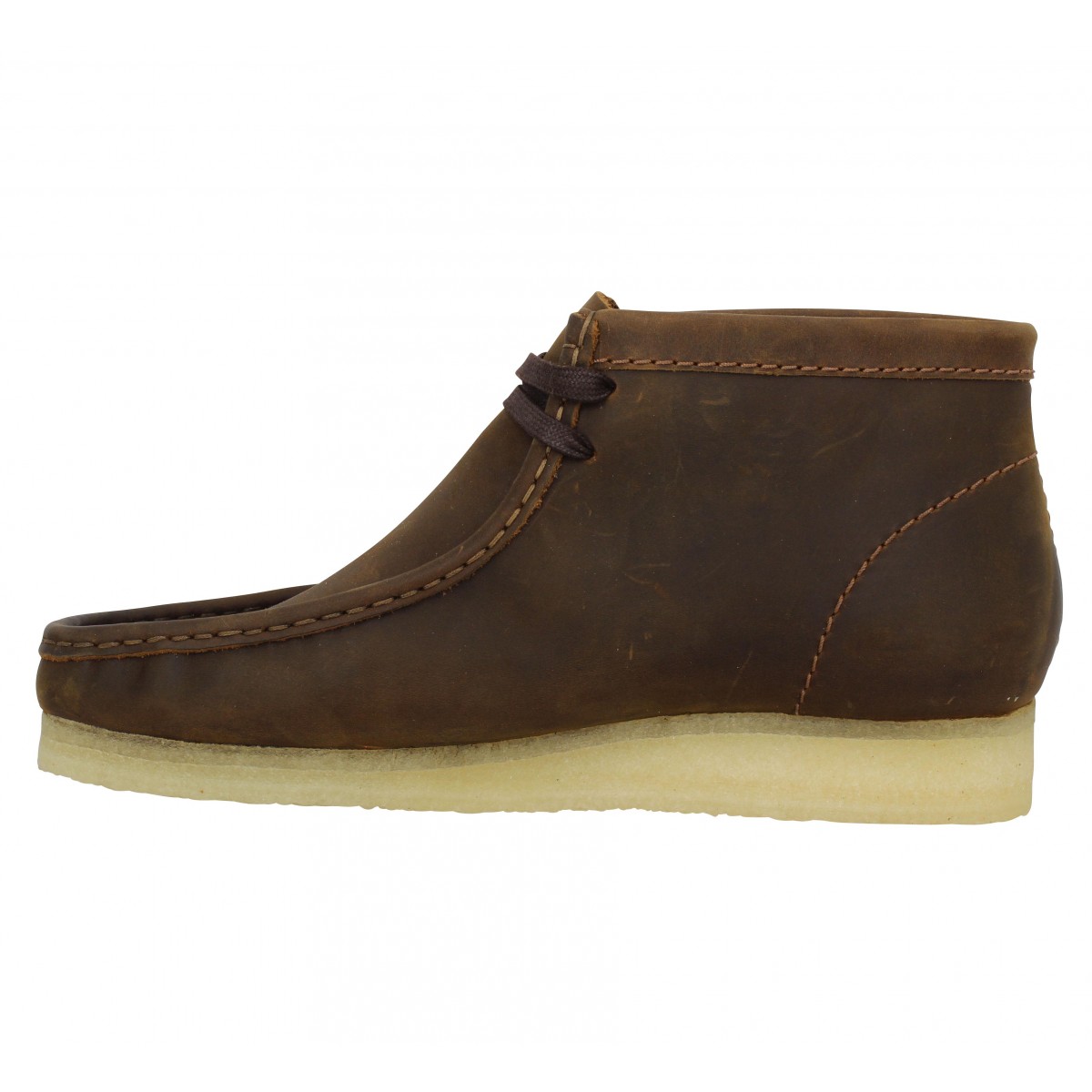 clarks beeswax leather wallabee