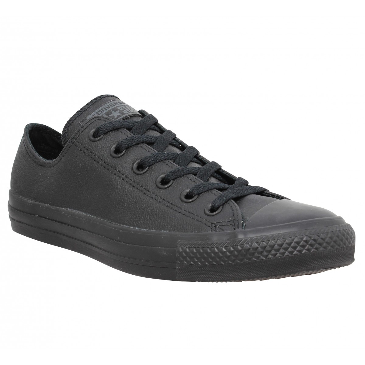 Baskets CONVERSE Chuck Taylor All Star cuir Femme Black
