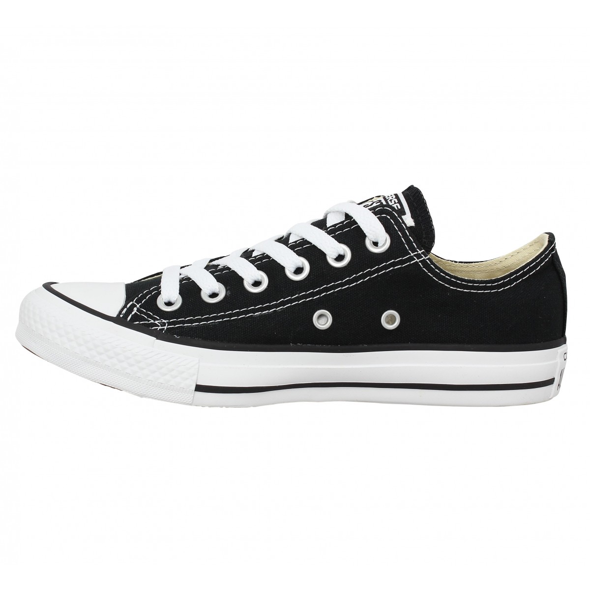 converse montant femme noir