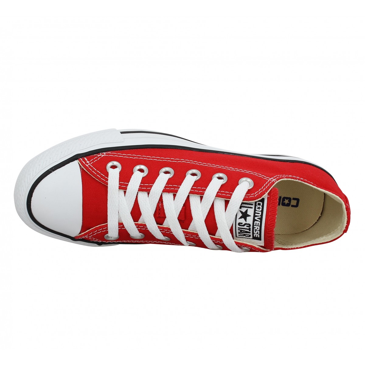 Converse 15810 toile femme rouge Fanny chaussures