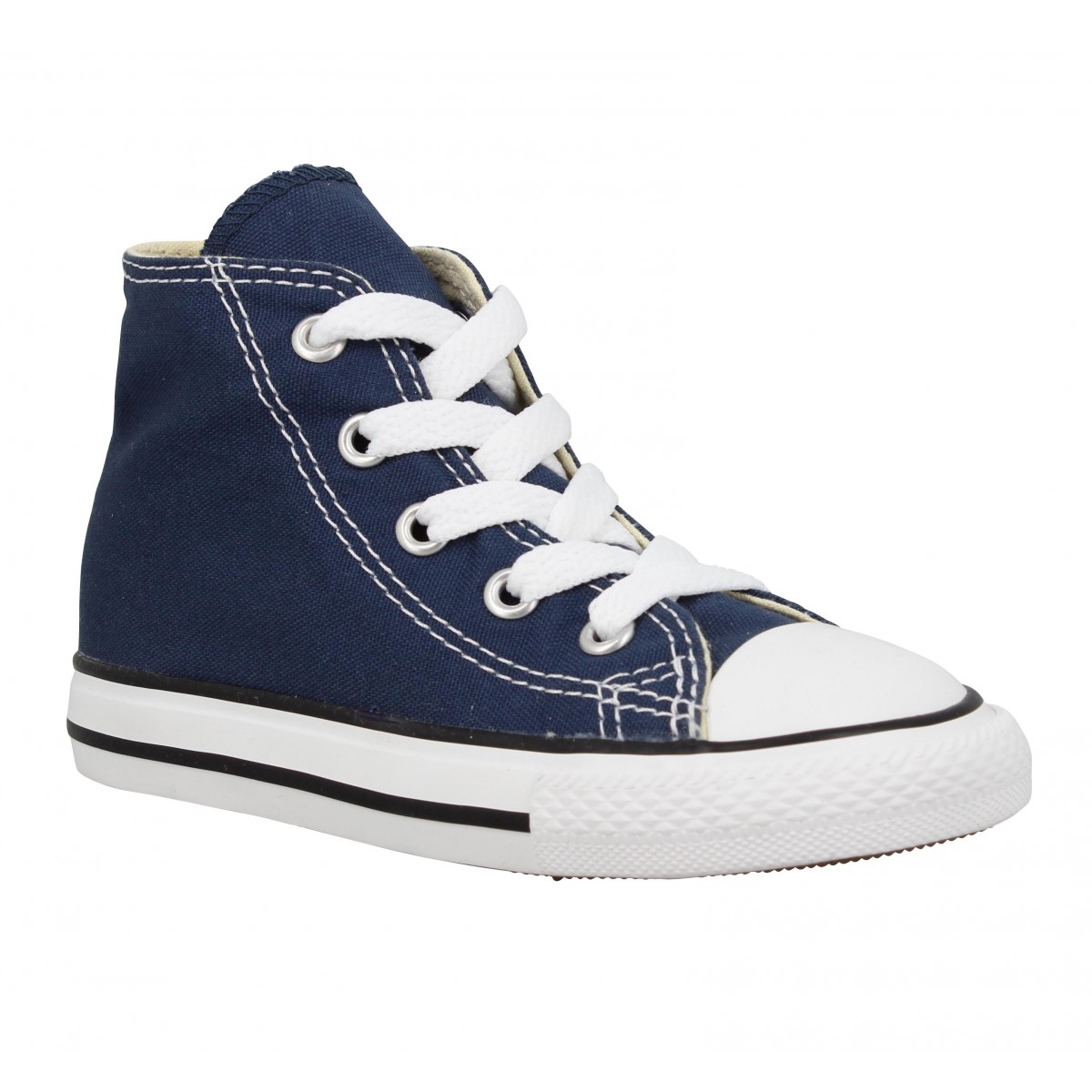 Baskets CONVERSE Chuck Taylor All Star Hi toile Enfant Marine