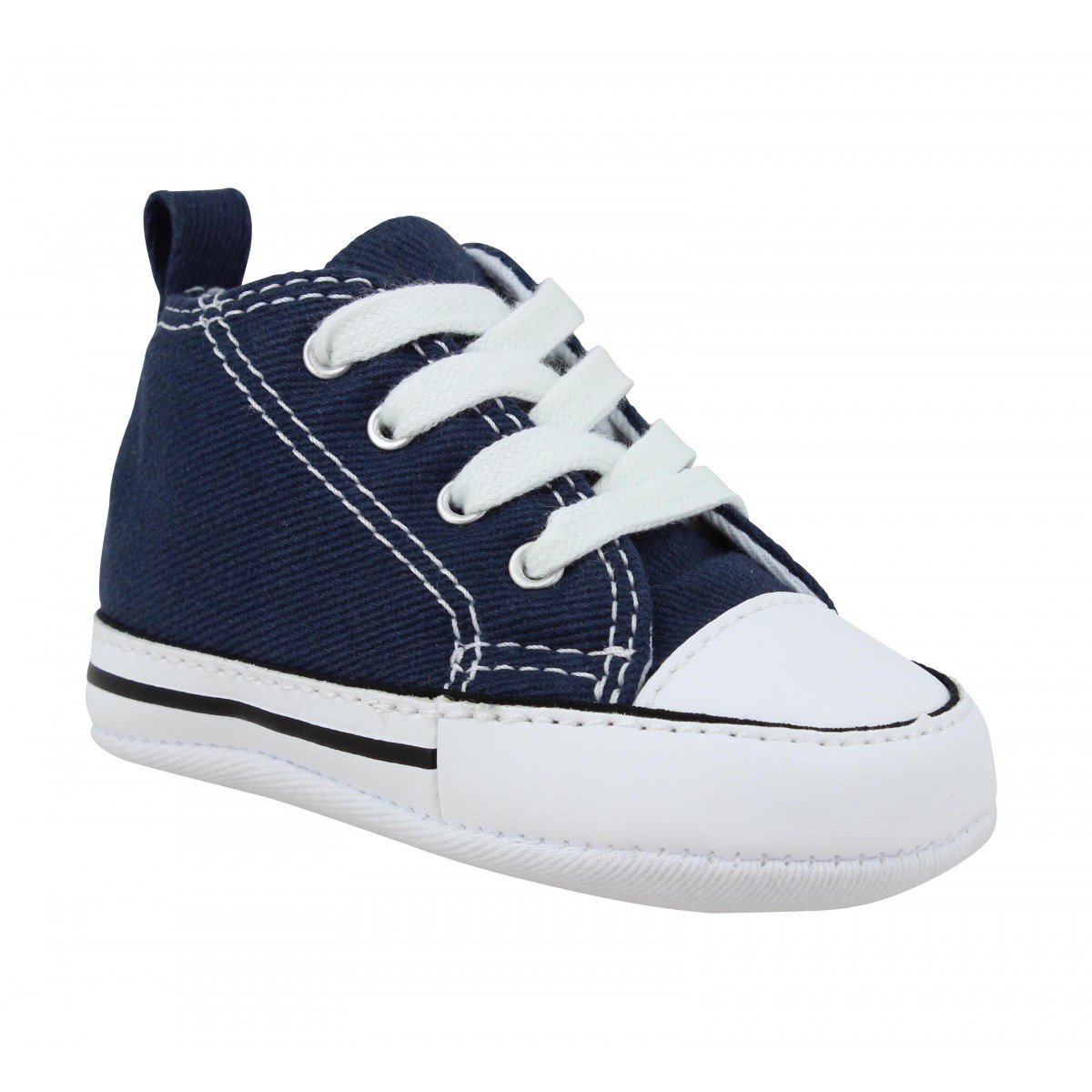 Baskets CONVERSE First Star toile Enfant Marine