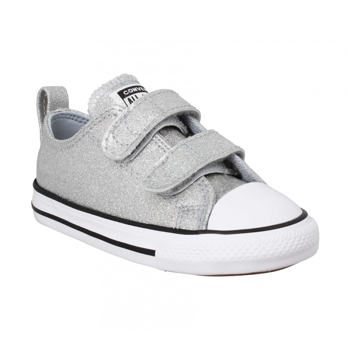 basket converse argent