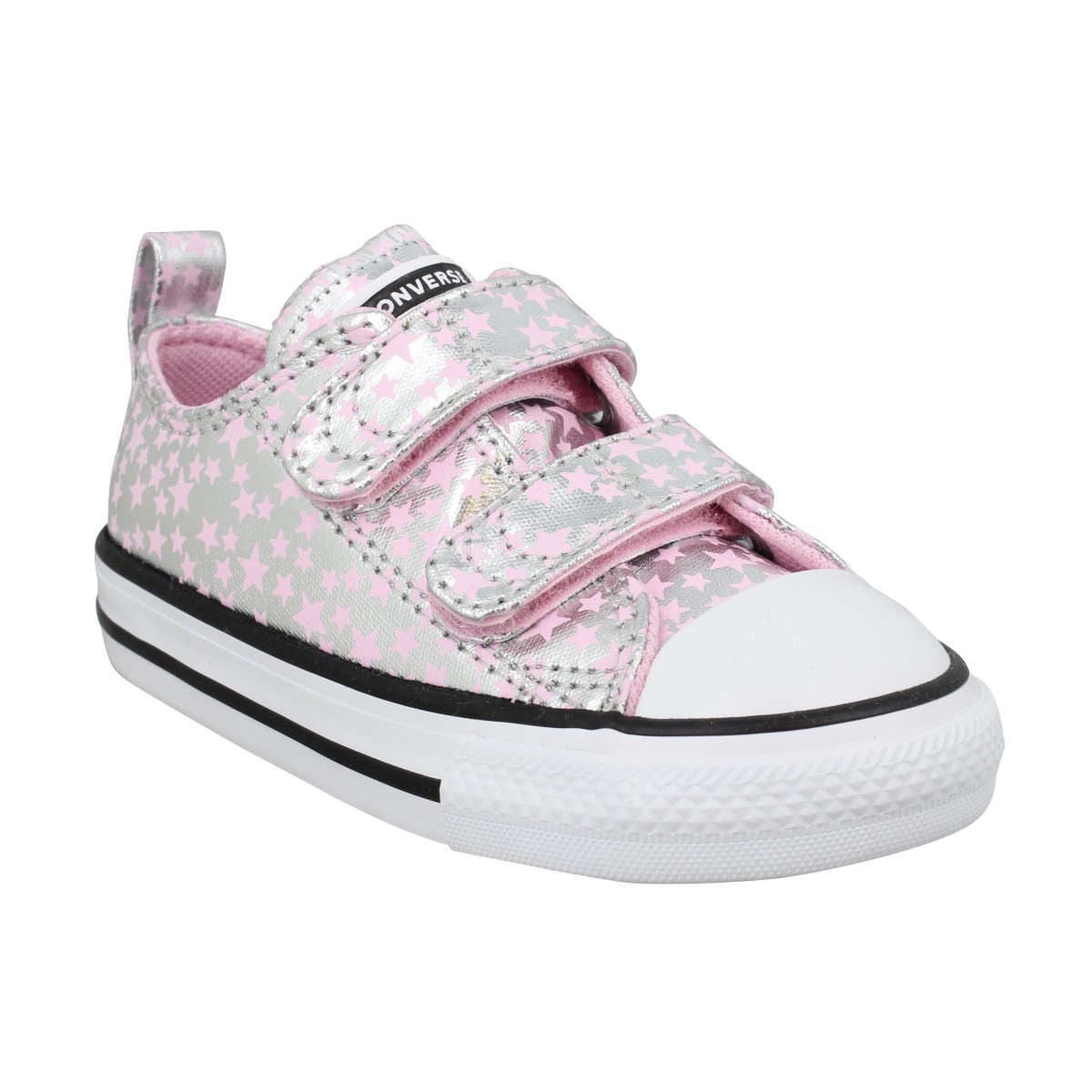 Baskets CONVERSE Chuck Taylor All Star 2V toile Enfant Pink Silver