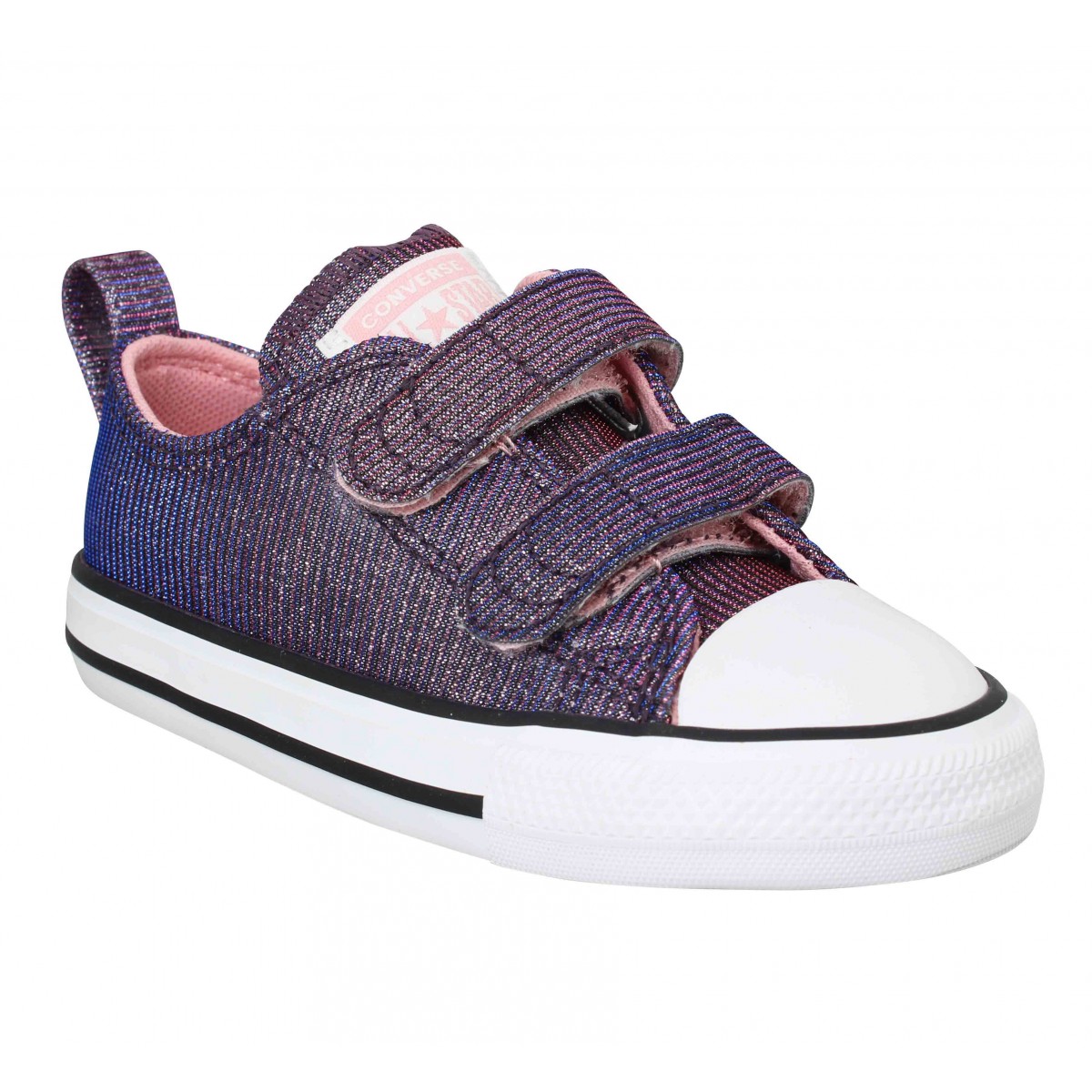 converse enfant violet