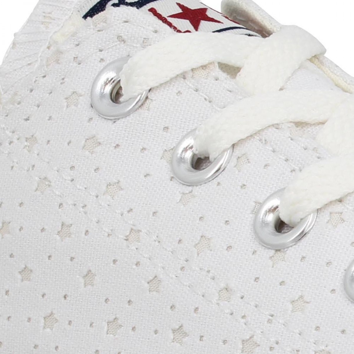 Converse blanche etoile top