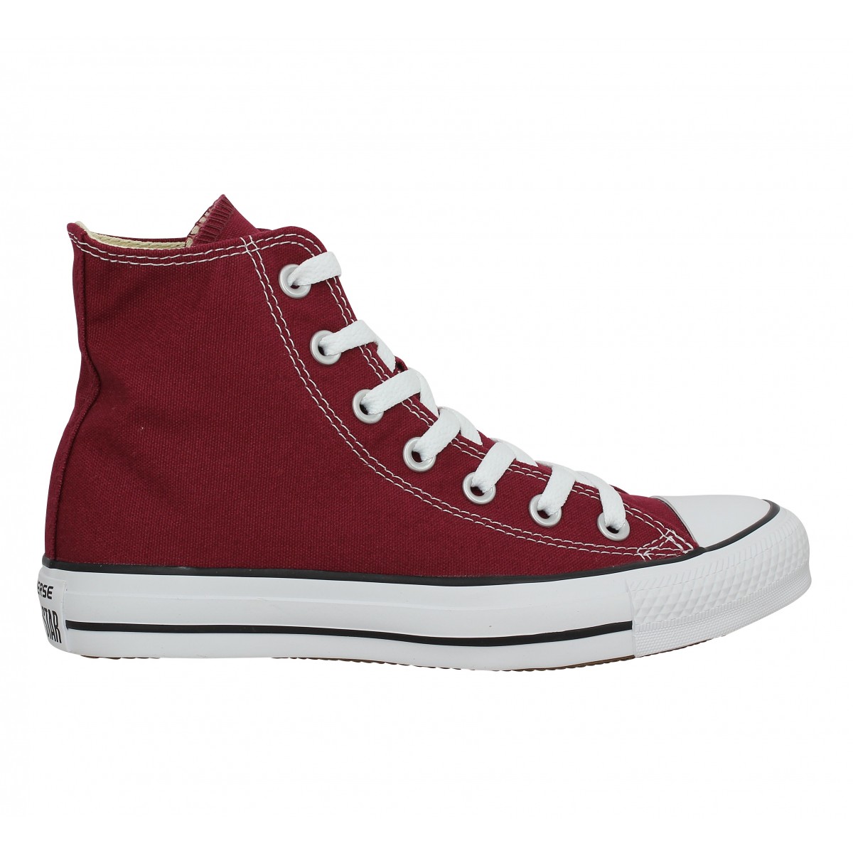 converse femme bordeaux