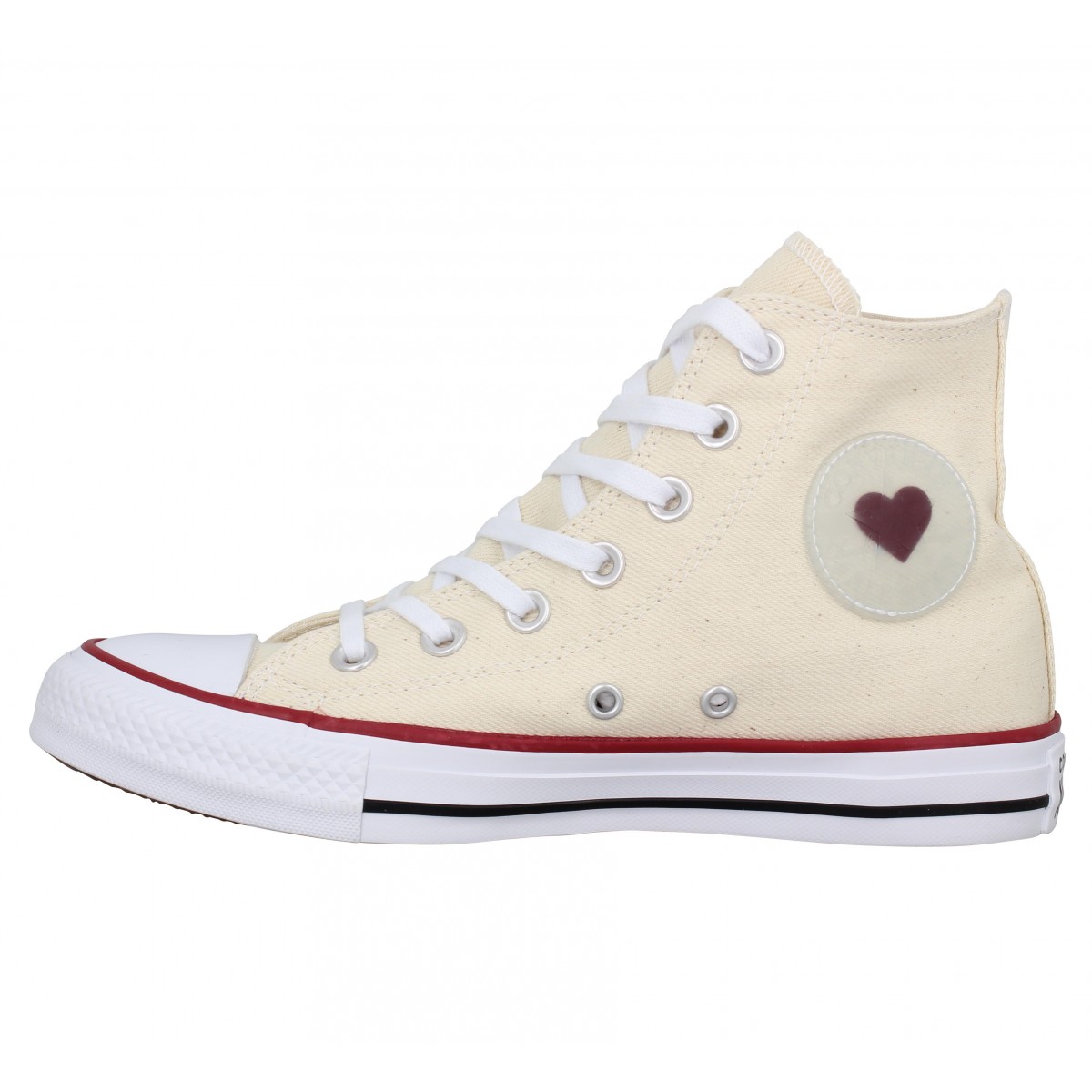 converse coeur femme