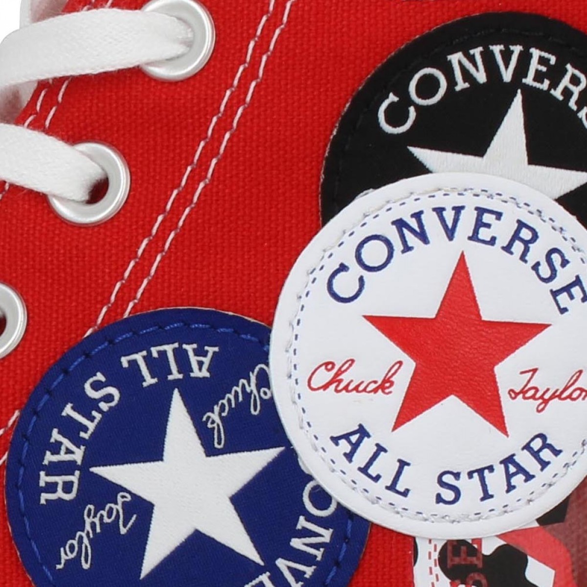 converse rouge et noir