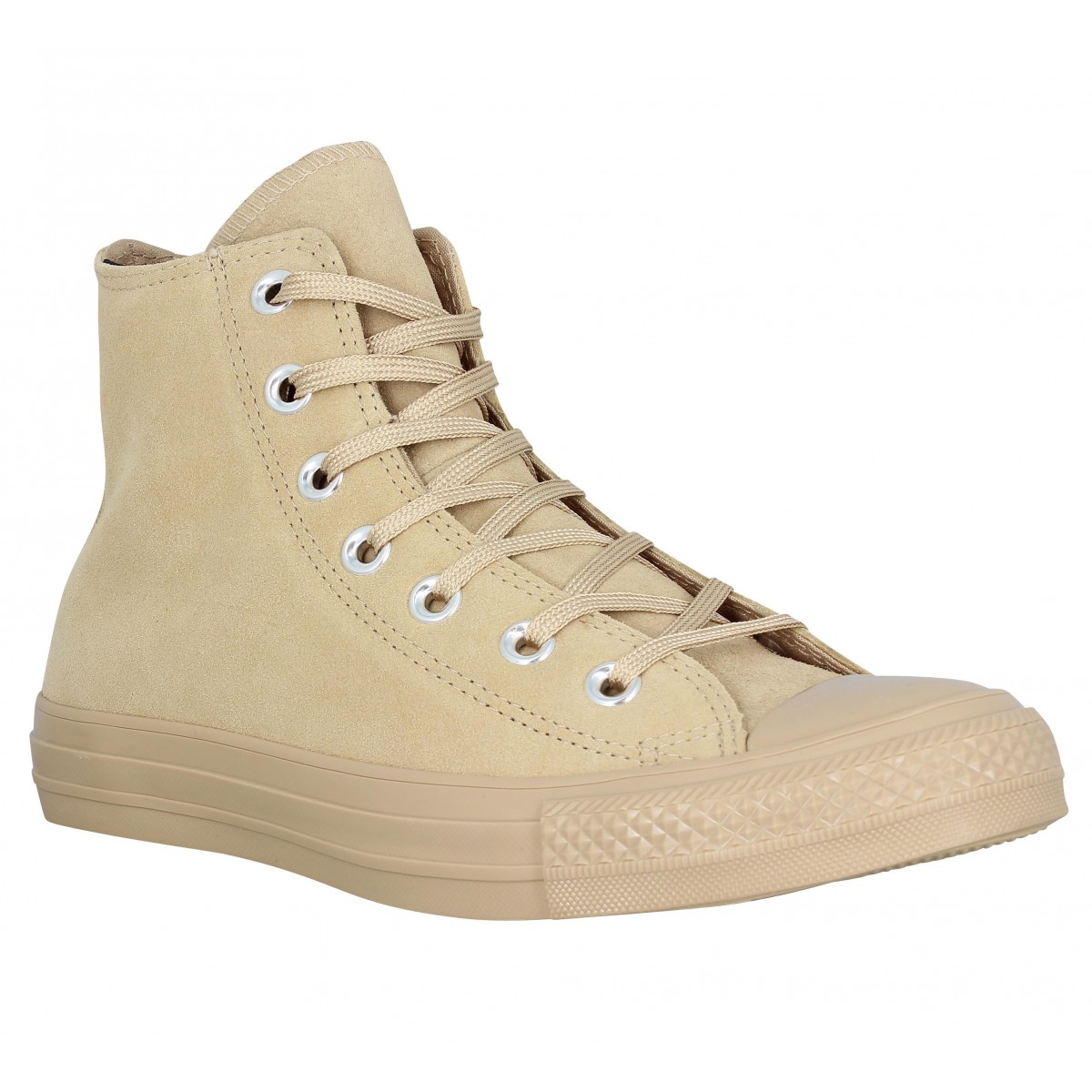 converse cuir couleur camel