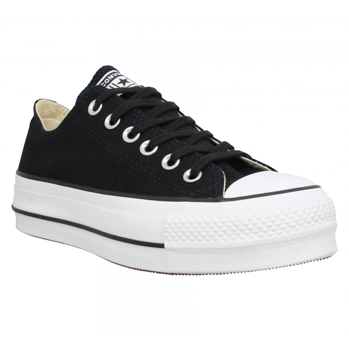 converse toute noire femme