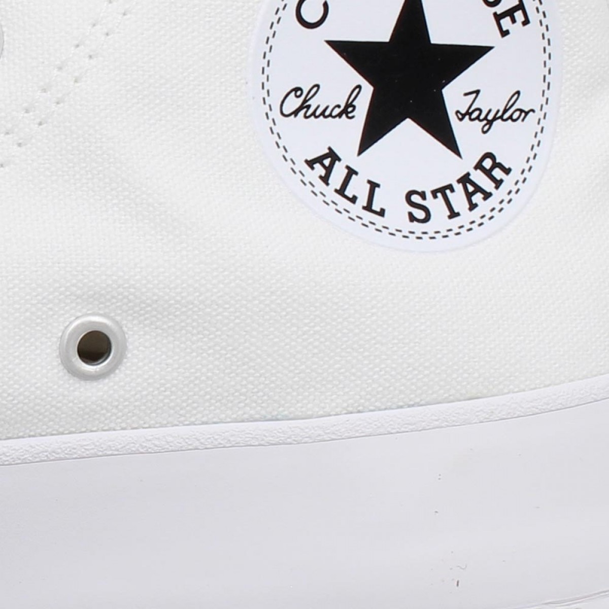 Converse blanche vernis sales